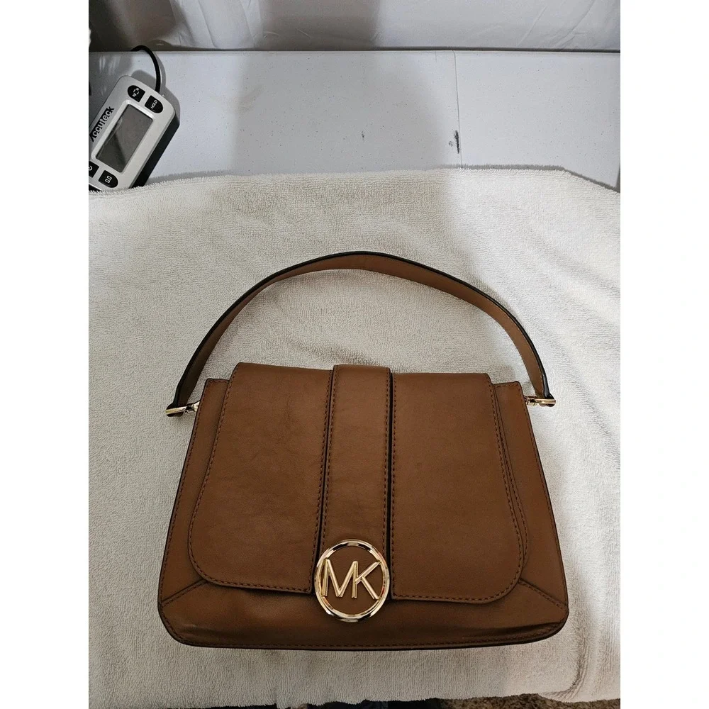 Michael Kors Brown Leather Satchel Top‎ Handle Designer Bag